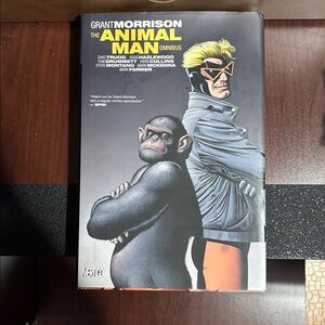 Grant Morrison The Animal Man hard cover book